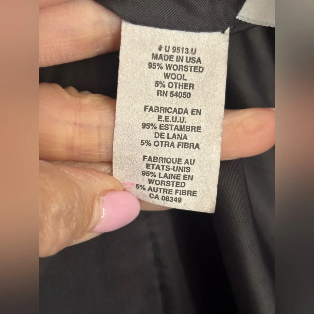 ✨Vintage Christian Dior Black Double-Breasted Wool Jacket✨